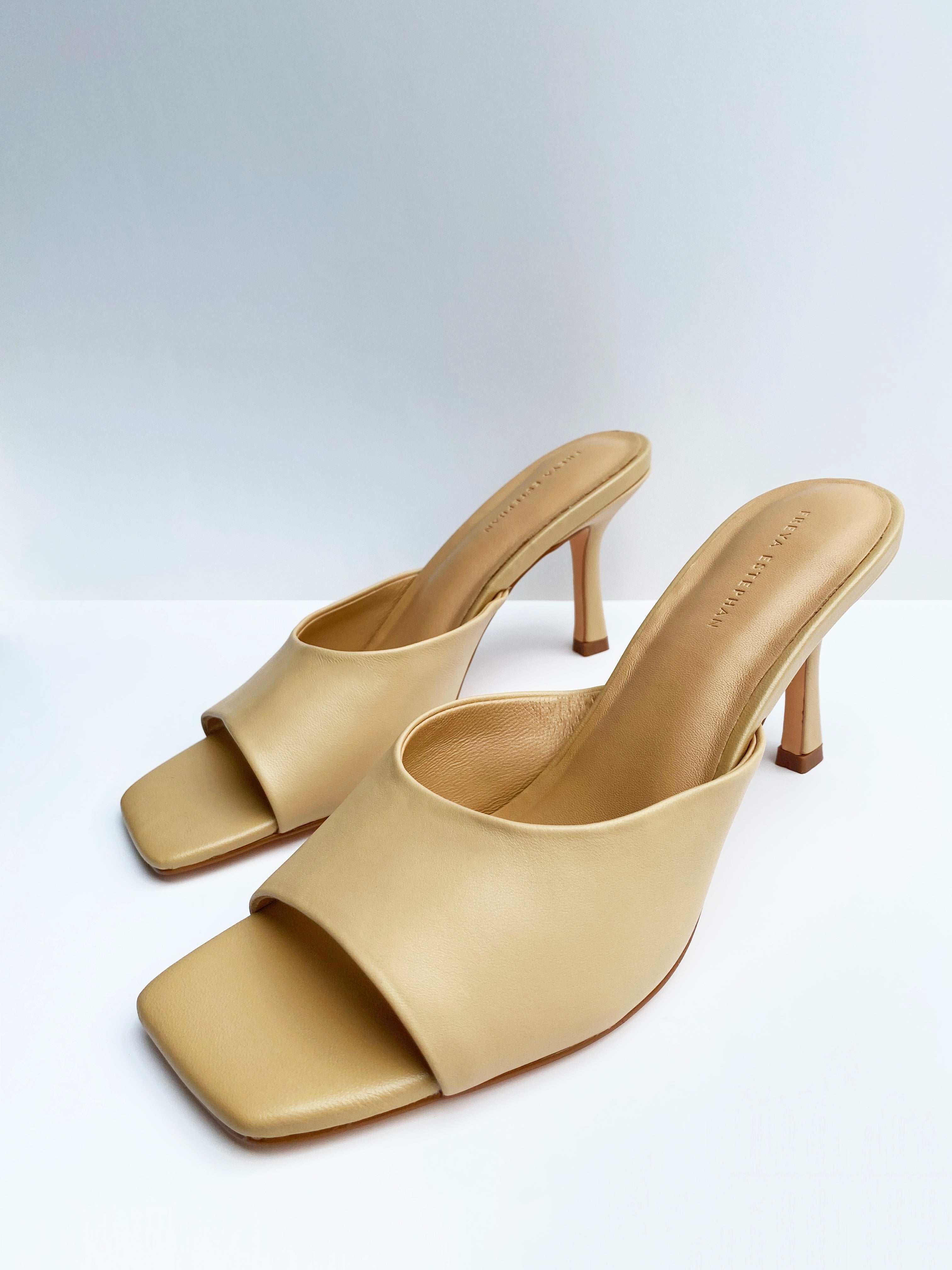 Nude mules on sale